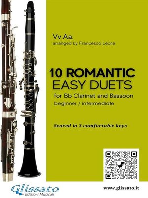 cover image of 10 Romantic Easy duets for Bb Clarinet and Bassoon